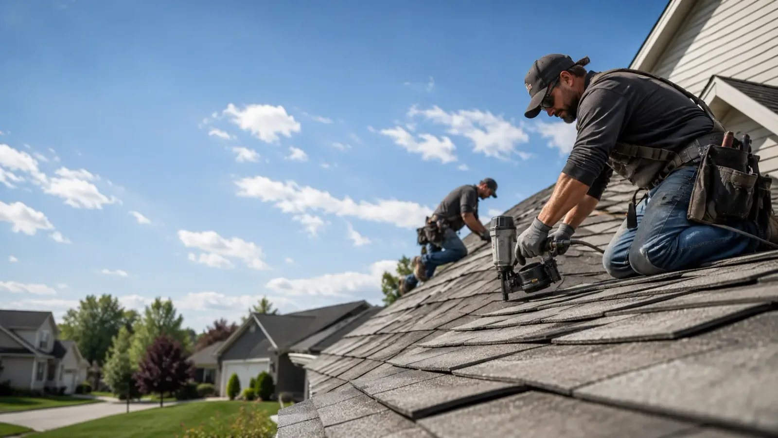 Storm Damage Roof Repair in Rochelle, IL near me